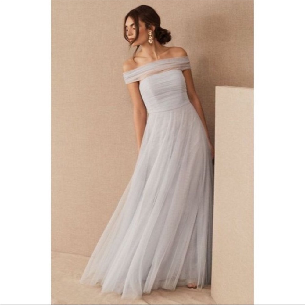 New With Tags BHLDN Jenny Yoo MORNING MIST Ryder dress